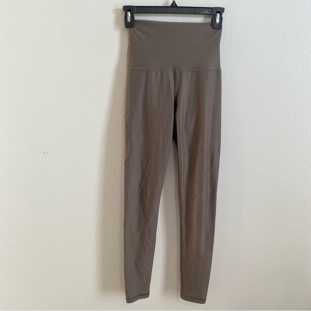 Aerie Brown Stretch Hi-Rise 7/8 Leggings Size Small